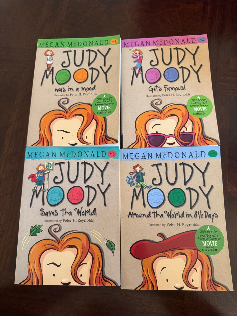 Judy Moody Book Set - books #1,2,3, & 7